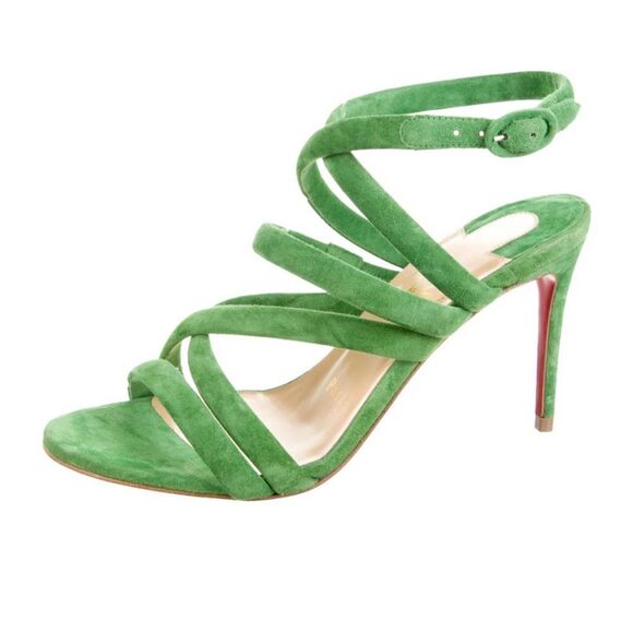 Christian Louboutin Suede heels - Picture 3 of 5